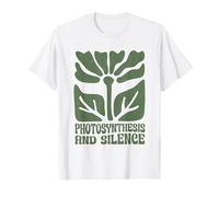 Photosynthèse et Silence Boho Floral Plant Gardening Nerdy T-Shirt