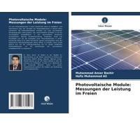 Photovoltaische Module: Messungen Der Leistung Im Freien