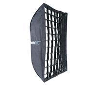Phottix HD Easy up-fenêtre de Lumière Diffuseur Rectangulaire avec Grid 60 x 90 + Rotule Varos XS
