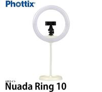 Phottix Nuada Anneau 10 Kit 81470kit 81470 Lumière LED Bague pour Photo Et Video