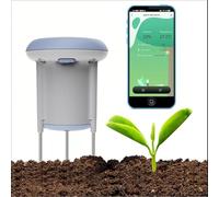 PHOVOLT Capteur intelligent de température et d'humidité du sol WiFi, détection de sol de plantes, IP66 étanche, alerte et télécommande Tuya, convient pour les serres, les pelouses et les patios