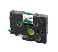 PHOVYAFI 10 PCS 12 mm Tapis stratifié Compatible avec Les Fabricants d'étiquettes Compatible avec Les modèles 231 131 335 431 531 631 731 831 931 M31(Black on Green)