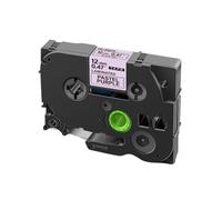 PHOVYAFI 10 PCS 12 mm Tapis stratifié Compatible avec Les Fabricants d'étiquettes Compatible avec Les modèles 231 131 335 431 531 631 731 831 931 M31(Pastel Purple)