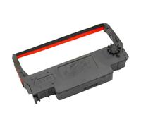 PHOVYAFI 10 pièces Ruban à Encre Compatible Compatible avec ERC30 ERC34 ERC38 12,7 mm x 4m Noir Pourpre Noir Rouge(BlackRed)