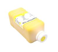 PHOVYAFI 1000 ML d'encre Eco Solvent Compatible avec Les modèles d'imprimante Roland Mimaki Mutoh DX5 DX6 DX7 XP600 TX800 4720 I3200 5113(Yellow)