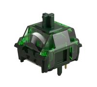 PHOVYAFI 45 PCS Green Fog 5 Broches 60gf Interrupteurs linéaires Lourds compatibles avec des claviers mécaniques de Style MX(45pcs)