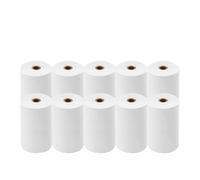 PHOVYAFI 57x40mm de Papier de réception Thermique Rouleaux Universel Compatibilité avec Les imprimantes POS Cash registres Cartes de crédit(10 Rolls)