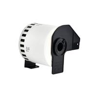 PHOVYAFI 62 mm x 30,48m DK-4205 Étiquettes en Papier Thermique compatibles avec Les imprimantes d'étiquette QL 1-4 Rouleaux DK-44205 Papier Blanc(1 Roll)