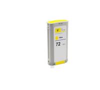 PHOVYAFI 72 Cartouche d'encre Compatible 130 ML Compatible avec DesignJet T770 T790 T1120 T1200 T1300 T620 T610 T1100 T2300 Printers Dye Encre(Yellow)