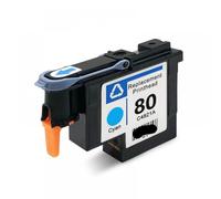 PHOVYAFI 80 COMPATHER Compatible avec C4820A Compatible avec DesignJet 1050C 1050 1055 1055cm Plus l'imprimante(Cyan)