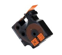 PHOVYAFI 9 Color Label Tape 19mm Compatible avec 18433 18445 18436 18439 18442 Compatible avec Les modèles d'imprimante 4200 5200(Black on Orange)