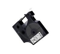 PHOVYAFI Black on White 12 mm d'étiquette de 12 mm Compatible avec D1 45013 45018 Compatible avec LabelManager 160 280 et ColorPop Label Maker(Black on Clear)