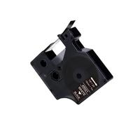 PHOVYAFI Black on White 12 mm d'étiquette de 12 mm Compatible avec D1 45013 45018 Compatible avec LabelManager 160 280 et ColorPop Label Maker(White on Black)