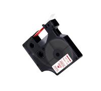 PHOVYAFI Black on White 12 mm d'étiquette de 12 mm Compatible avec D1 45013 45018 Compatible avec LabelManager 160 280 et ColorPop Label Maker(Red on White)