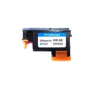 PHOVYAFI C9381A C9382A Remplacement de la tête d'impression Compatible avec 88 Compatible avec K550 K5400 K8600 L7000 L7480 L7550 L7710 L7750(Magenta Cyan)