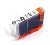 PHOVYAFI Cartouche à Encre CLI-42 Compatible Compatible avec Les imprimantes Pro-100 Pro-100S CLI42BK C Y GY LGY M PM PM Ink(Light Grey)