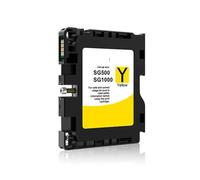 PHOVYAFI Cartouche à Encre Compatible Compatible avec l'herbe à scie 500 SG1000 avec Puce et Encre Sublimation(Yellow)