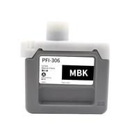 PHOVYAFI Cartouche à Encre Encre Compatible 330 ML Compatible avec diverses imprimantes PFI306 PFI-306 Compatible avec IPF8400S IPF9400S IPF8400 IPF9400 IPF8300(MBK)