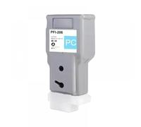 PHOVYAFI Cartouche d'encre à Jet d'encre Compatible 300 ML Compatible avec IPF6400 IPF6450 IPF6400S IPF6450S IPF6400SE PFI206 PFI-206(PC)