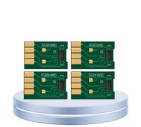 PHOVYAFI Chifle de réinitialisation Automatique Compatible Compatible avec Pagewide Pro 352DW 452DN 452DW 577DW 577Z CARTRIDGES À L'ENK(1set(BK C M Y))