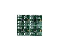 PHOVYAFI Chip jetable Compatible LH-100 LF100 Compatible avec Mimaki JFX-1631 UJV-160 UJF-3042(Cyan)