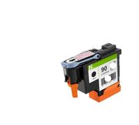 PHOVYAFI Compatible 90 Printhead C5054A C5055A C5056A C5057A Compatible avec DesignJet 4000 4000ps 4020 4500 4520 Imprimante en Noir Cyan Magenta Jaune(1PC - Black)