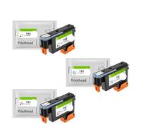 PHOVYAFI Compatible CH612A CH613A CH614A Compatible avec l'imprimante de Conception L25500 BK/Y C/M/LM(1Set - 3 Pieces)