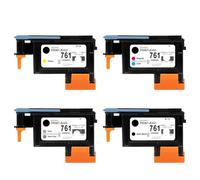 PHOVYAFI CONSPARATION JEPRIGHT IMPRIGHT Jet avec CH645A CH646A CH647A CH648A Compatible avec T7100 T7200 Imprimantes en Couleurs Y C M GY DGY MBK(1Set - 4 Pieces)