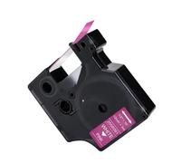 PHOVYAFI Couleur de Paillettes 12 mm Compatible avec Les modèles de Fabricants d'étiquettes D1 2056084 2056085 2056090 2056091 2056094 2056098 2056121(Pink Glitter)