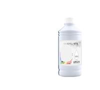 PHOVYAFI DTG 1000 ML d'encre d'encre Encre Compatible avec i3200 DX5 DX6 DX7 4050 6090 Tête d'impression Compatible avec L800 1390 R1900 R2000 F2000 F2100(White)