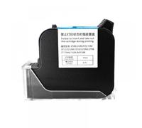 PHOVYAFI Eco Solvent Encre Cartridge 25,4 mm Compatible avec Les imprimantes Portables compatibles avec l'impression d'expiration à Jet d'encre Portable 600DPI(Invisibility)