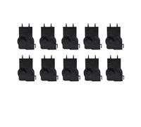 PHOVYAFI Filtre d'amortisseur à Encre 10 PCS Compatible avec DX7 Tête d'impression F196000 196010 189010 5113(10PCS Black)