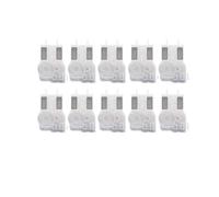 PHOVYAFI Filtre d'amortisseur à Encre 10 PCS Compatible avec DX7 Tête d'impression F196000 196010 189010 5113(10PCS White)