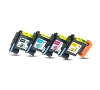 PHOVYAFI H-11 Remplacement Compatible de la tête d'impression Compatible avec C4810A C4811A C4812A C4813A Compatible avec Designjet 100 110 500 510 500PS(1 Set 4pcs)