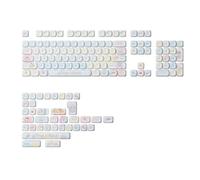 PHOVYAFI Keycap de Colorant PBT de Profil MOA 140-CLÉS Set Set Compatible avec ISO et ANSI Layout MX Switch Compatible Mechanical Kelboards(Butterfly Fantasy)