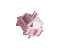 PHOVYAFI Pack de Commutation linéaire Rose stellaire 5 Broches 37gf Lisses compatibles avec Les claviers mécaniques de Style MX 45 pièces(45pcs)