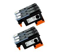 PHOVYAFI Remplacement de la tête d'impression Compatible avec 72 72 C9380A C9383A C9384A Compatible avec T770 T790 T1120 T1100 T2300(2SET)