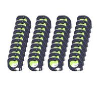 PHOVYAFI Roulette d'étiquette en Plastique Multicolore Compatible avec LT100H LT-100T 12 mm Maker Paper Tape 91331 91201(40pcs)