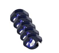 PHOVYAFI Tapis d'étiquette Compatible 5pk 91331 91203 Rise DE 12 mm Compatible avec Les imprimantes d'étiquette LT-100H / 100T(Black on White)