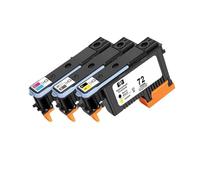 PHOVYAFI Tête d'impression Compatible Compatible avec 72 Compatible avec DesignJet T610 T620 T770 T790 T795(1SET - 3 Pcs)