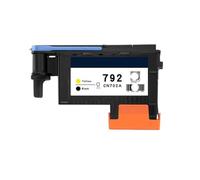 PHOVYAFI Tête d'impression rénovée CN702A CN703A CN704A Compatible avec 792 DesignJet L26100 L26500 L26800 Latex 210 260 280 Imprimante(Black and Yellow)