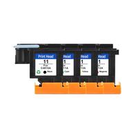 PHOVYAFI Tête d'impression rénovée Compatible avec 11 Designjet 70111010 500 510 500PS Les imprimantes travaillent avec Les modèles C4810A C4811A C4812A C4813A(1Set - 4 Pcs)