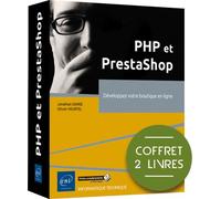 PHP et PrestaShop - Coffret de 2 livres : Développez votre boutique en ligne - Jonathan Danse - Eni Editions - Coffret - Manuel