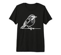 Phragmite Linéaire Observateur d'oiseaux T-Shirt Haut de Gamme