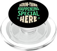 Phrase Agile Équipe Motivation Fun Scrum Esprit PopSockets PopGrip pour MagSafe