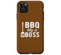 Phrase d'un passionné de grillades BBQ Like a Boss Coque pour iPhone 11 Pro Max