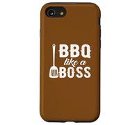 Phrase d'un passionné de grillades BBQ Like a Boss Coque pour iPhone SE (2020) / 7/8