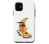 Phrase Latine Carpe Noctem Nocturne Lune Sexy Halloween Coque pour iPhone 11