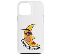 Phrase Latine Carpe Noctem Nocturne Lune Sexy Halloween Coque pour iPhone 13 Pro Max
