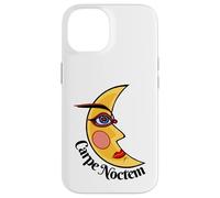 Phrase Latine Carpe Noctem Nocturne Lune Sexy Halloween Coque pour iPhone 14